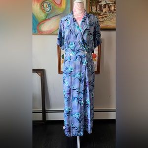 Vintage Robbie Bee 100% Silk Dress ( 10)